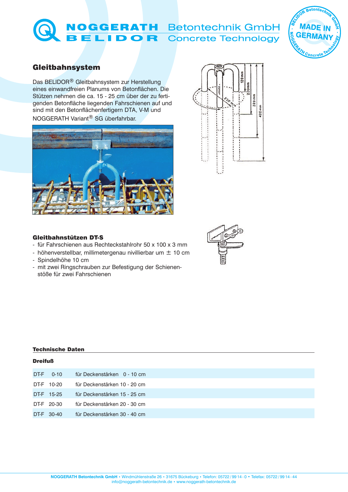 Vorschau Katalog Noggerath Betontechnik 2021 Seite 13